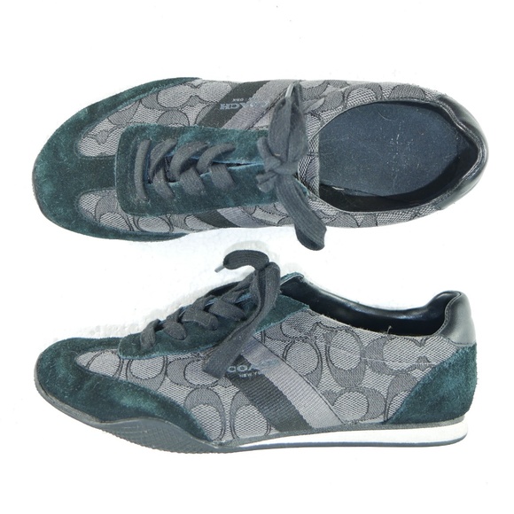 Coach Shoes - Coach Outline Kelson Low Top Womens Sz 6.5 EUC